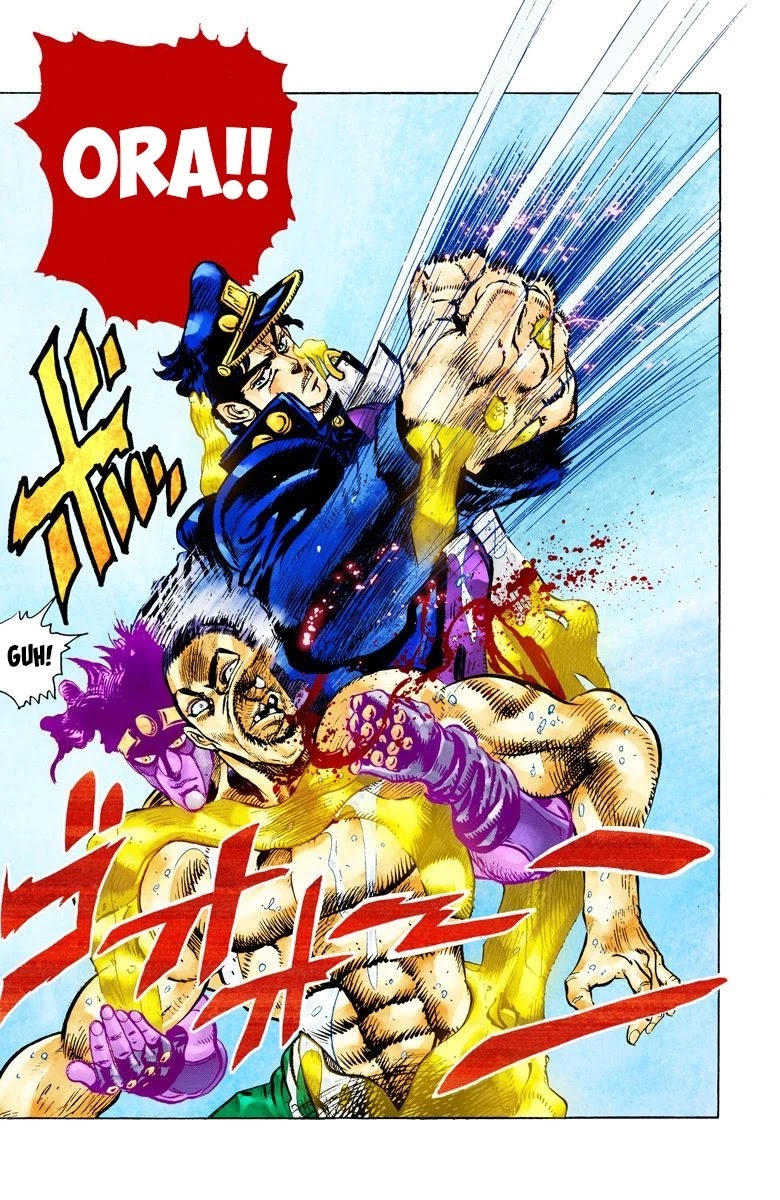JoJo's Bizarre Adventure Part 3 - Stardust Crusaders (Official Colored) Chapter 25 page 19 - Chapter 25: Yellow Temperance Part 3