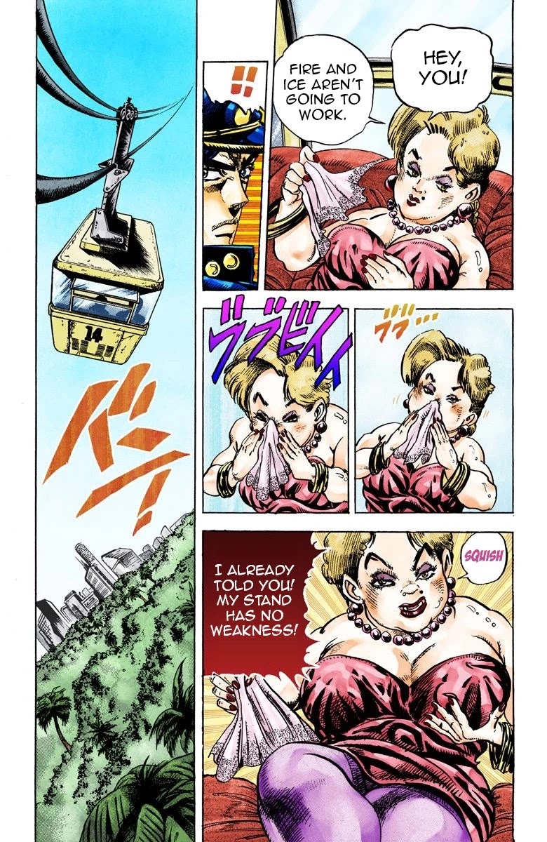 JoJo's Bizarre Adventure Part 3 - Stardust Crusaders (Official Colored) Chapter 25 page 9 - Chapter 25: Yellow Temperance Part 3