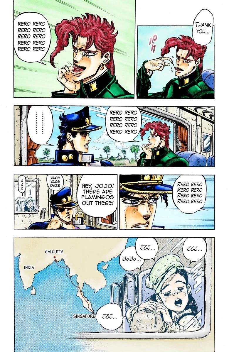 JoJo's Bizarre Adventure Part 3 - Stardust Crusaders (Official Colored) Chapter 26 page 18 - Chapter 26: Yellow Temperance Part 4