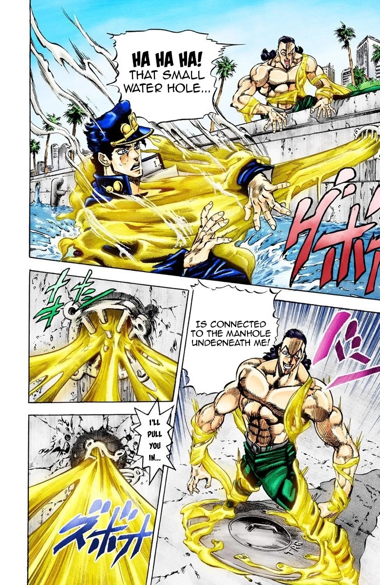 JoJo's Bizarre Adventure Part 3 - Stardust Crusaders (Official Colored) Chapter 26 page 8 - Chapter 26: Yellow Temperance Part 4
