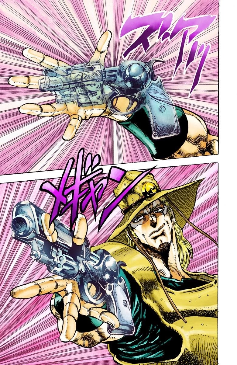 JoJo's Bizarre Adventure Part 3 - Stardust Crusaders (Official Colored) Chapter 28 page 15 - Chapter 28: The Emperor and the Hanged Man Part 2