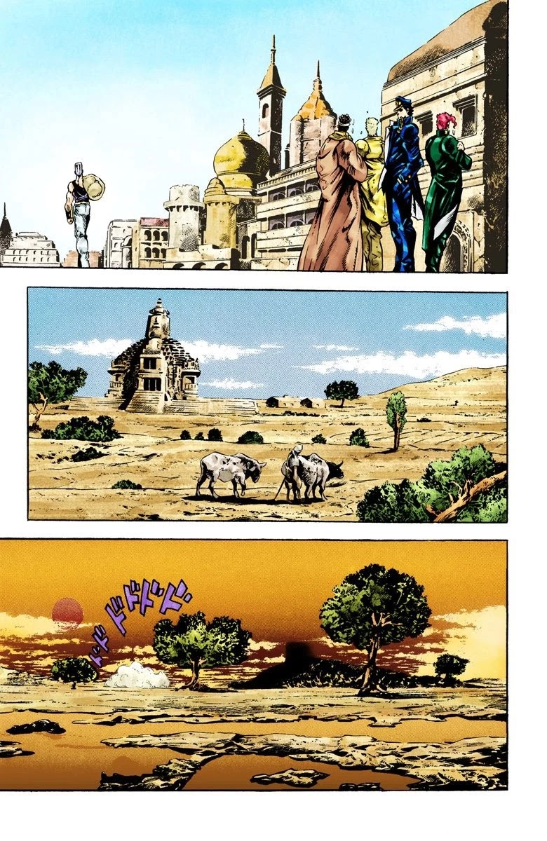 JoJo's Bizarre Adventure Part 3 - Stardust Crusaders (Official Colored) Chapter 28 page 7 - Chapter 28: The Emperor and the Hanged Man Part 2