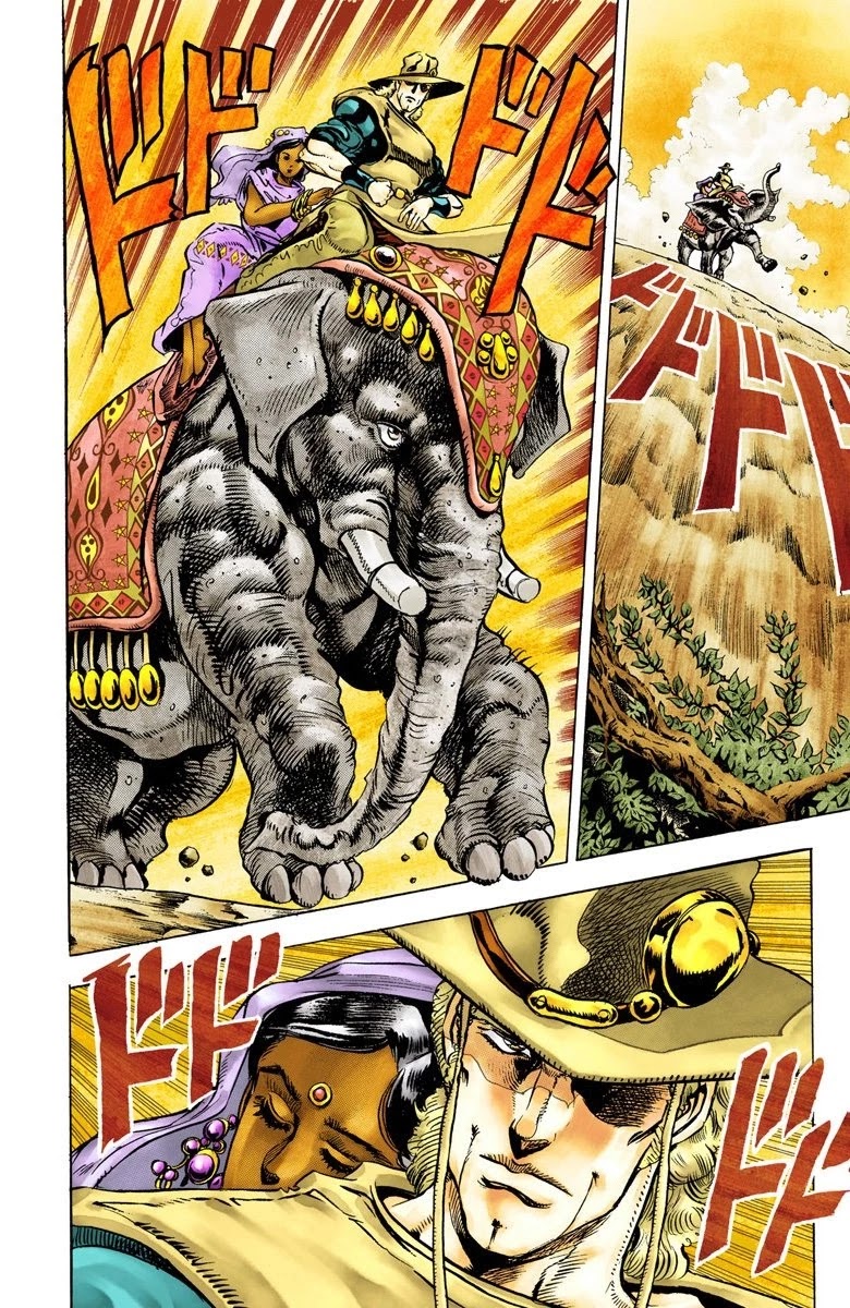 JoJo's Bizarre Adventure Part 3 - Stardust Crusaders (Official Colored) Chapter 28 page 8 - Chapter 28: The Emperor and the Hanged Man Part 2