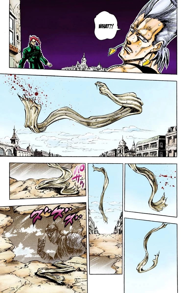 JoJo's Bizarre Adventure Part 3 - Stardust Crusaders (Official Colored) Chapter 29 page 15 - Chapter 29: The Emperor and the Hanged Man Part 3