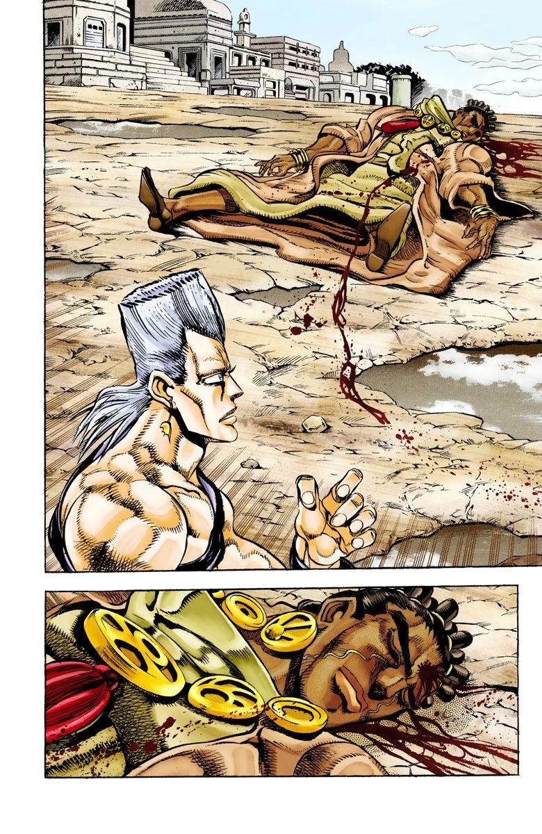 JoJo's Bizarre Adventure Part 3 - Stardust Crusaders (Official Colored) Chapter 29 page 16 - Chapter 29: The Emperor and the Hanged Man Part 3