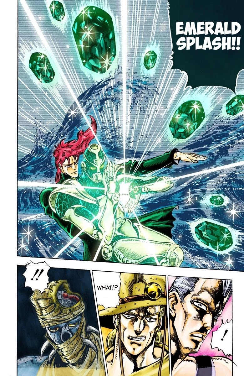 JoJo's Bizarre Adventure Part 3 - Stardust Crusaders (Official Colored) Chapter 30 page 15 - Chapter 30: The Emperor and the Hanged Man Part 4