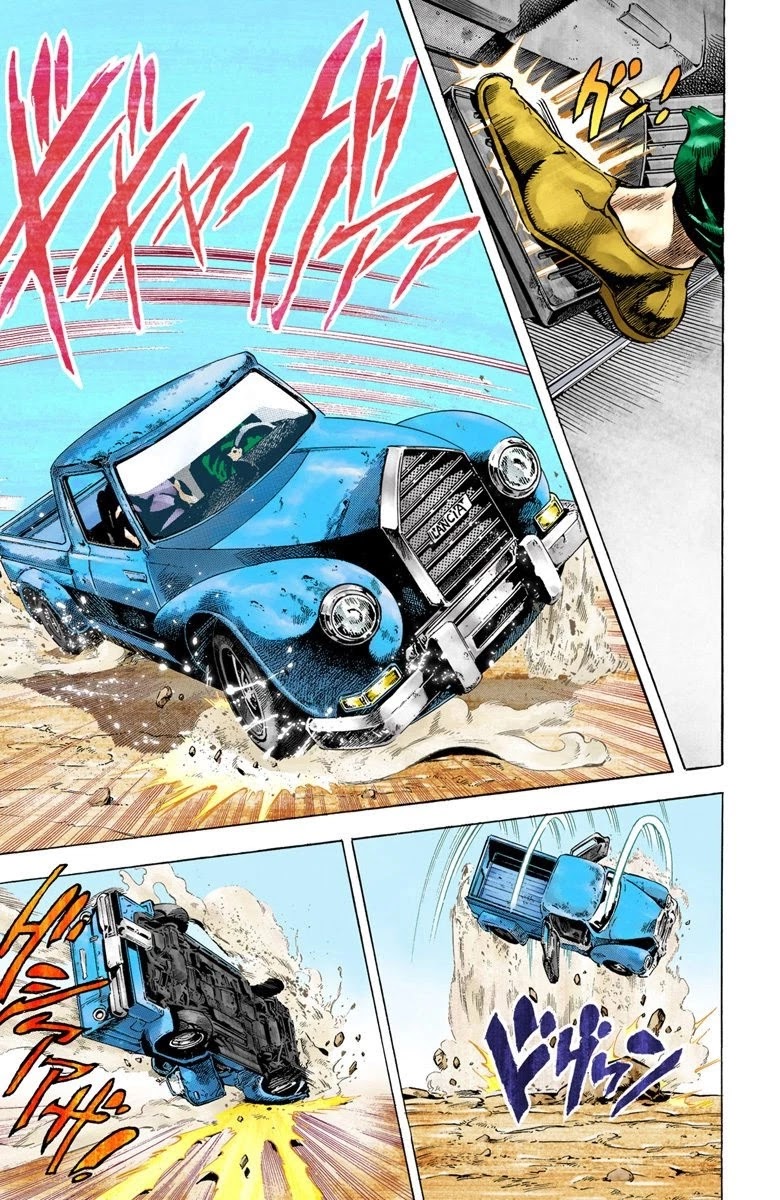 JoJo's Bizarre Adventure Part 3 - Stardust Crusaders (Official Colored) Chapter 31 page 7 - Chapter 31: The Emperor and the Hanged Man Part 5