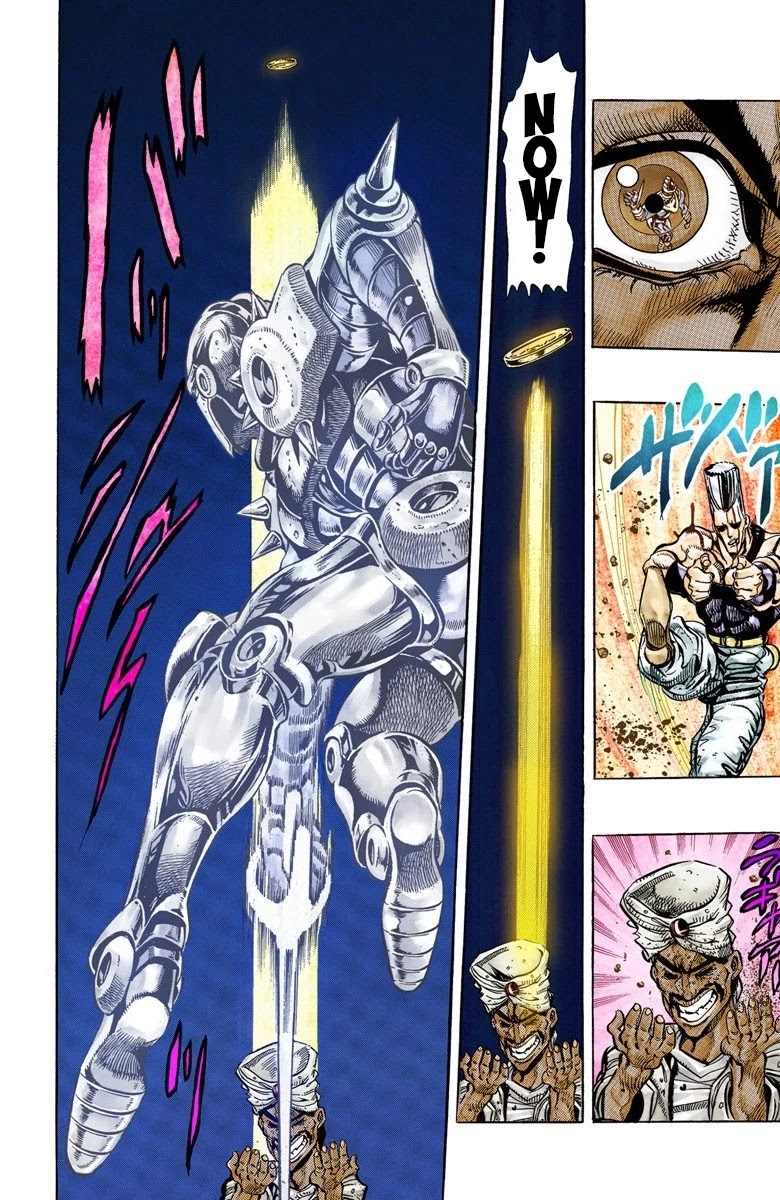 JoJo's Bizarre Adventure Part 3 - Stardust Crusaders (Official Colored) Chapter 32 page 15 - Chapter 32: The Emperor and the Hanged Man Part 6