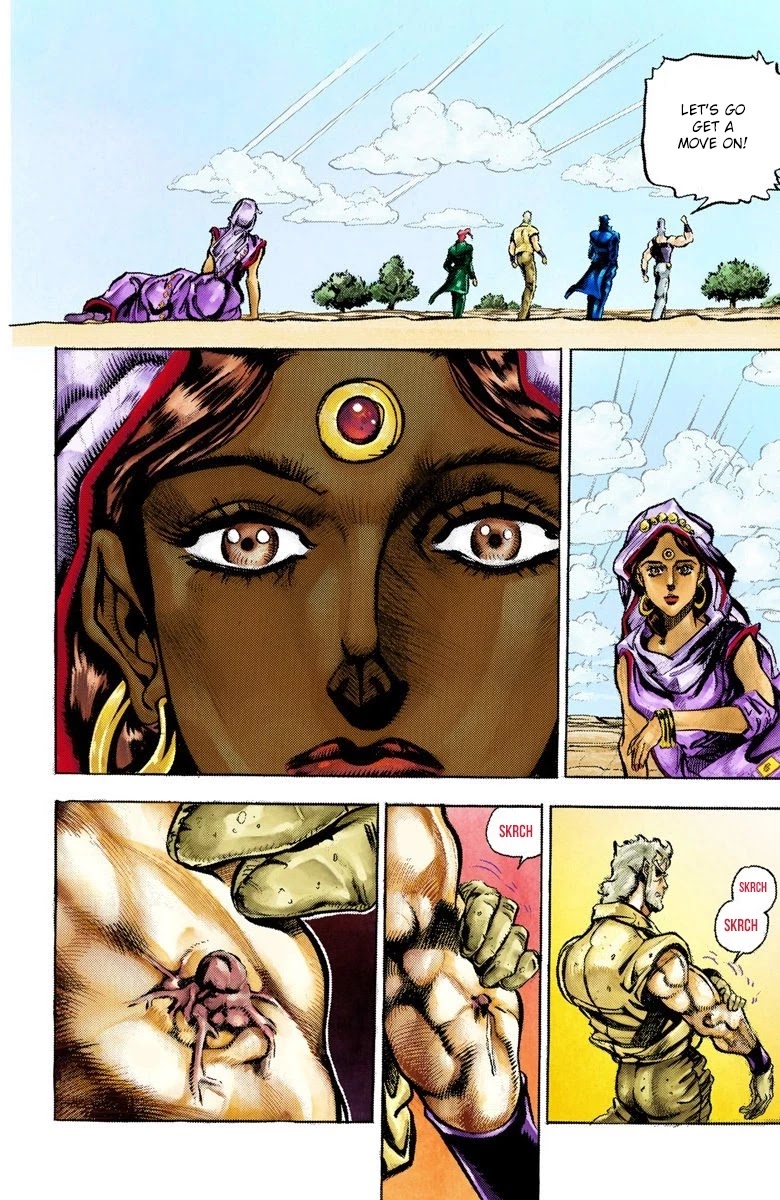 JoJo's Bizarre Adventure Part 3 - Stardust Crusaders (Official Colored) Chapter 33 page 17 - Chapter 33: The Empress Part 1