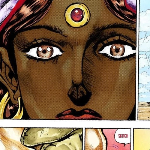 JoJo's Bizarre Adventure Part 3 - Stardust Crusaders (Official Colored) Chapter 33: The Empress Part 1 cover