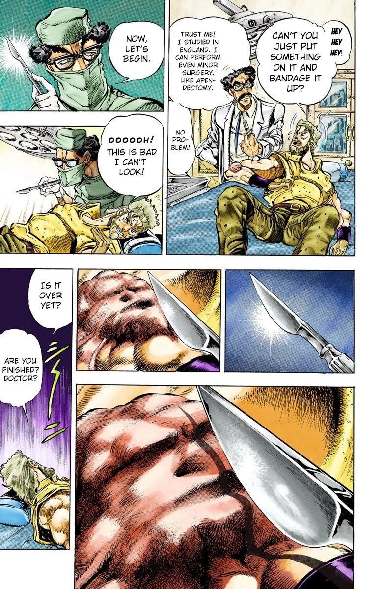 JoJo's Bizarre Adventure Part 3 - Stardust Crusaders (Official Colored) Chapter 34 page 12 - Chapter 34: The Empress Part 2