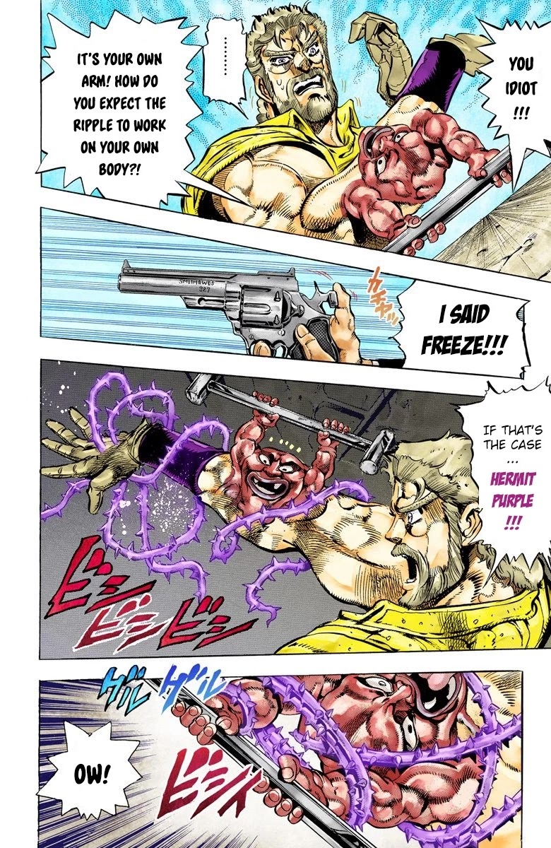 JoJo's Bizarre Adventure Part 3 - Stardust Crusaders (Official Colored) Chapter 35 page 10 - Chapter 35: The Empress Part 3