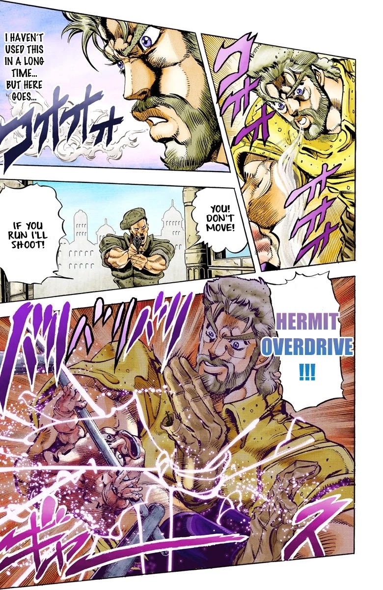 JoJo's Bizarre Adventure Part 3 - Stardust Crusaders (Official Colored) Chapter 35 page 9 - Chapter 35: The Empress Part 3