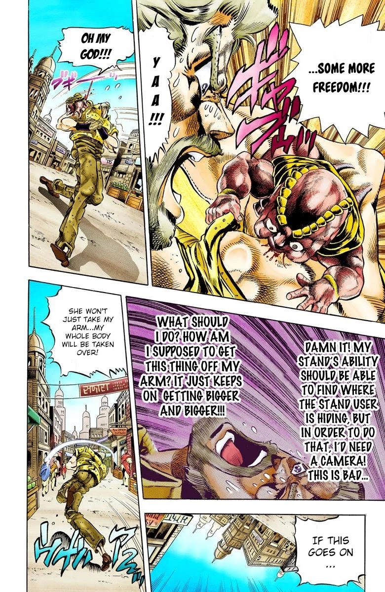 JoJo's Bizarre Adventure Part 3 - Stardust Crusaders (Official Colored) Chapter 36 page 2 - Chapter 36: The Empress Part 4