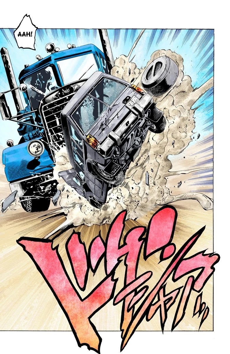 JoJo's Bizarre Adventure Part 3 - Stardust Crusaders (Official Colored) Chapter 37 page 17 - Chapter 37: Wheel of Fortune Part 1