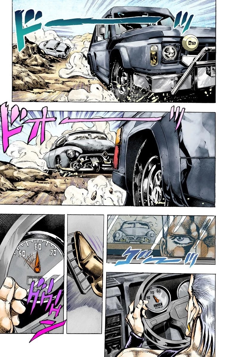 JoJo's Bizarre Adventure Part 3 - Stardust Crusaders (Official Colored) Chapter 37 page 9 - Chapter 37: Wheel of Fortune Part 1