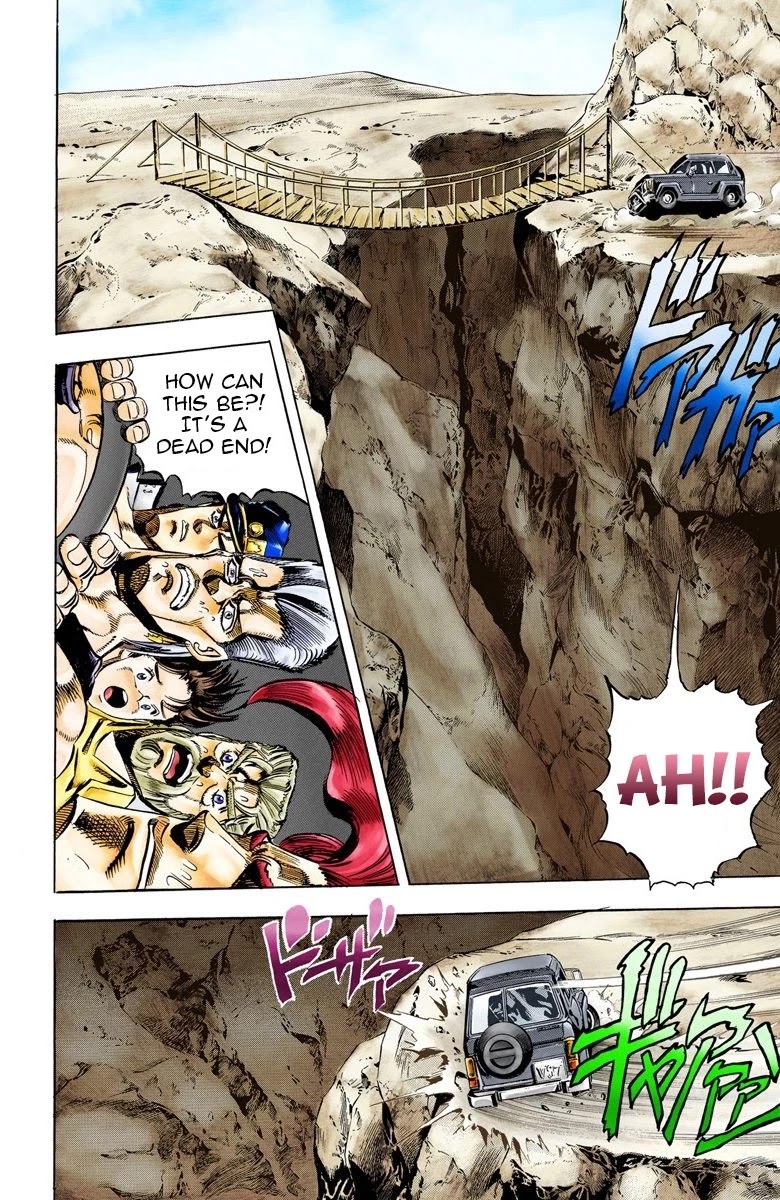 JoJo's Bizarre Adventure Part 3 - Stardust Crusaders (Official Colored) Chapter 38 page 17 - Chapter 38: Wheel of Fortune Part 2