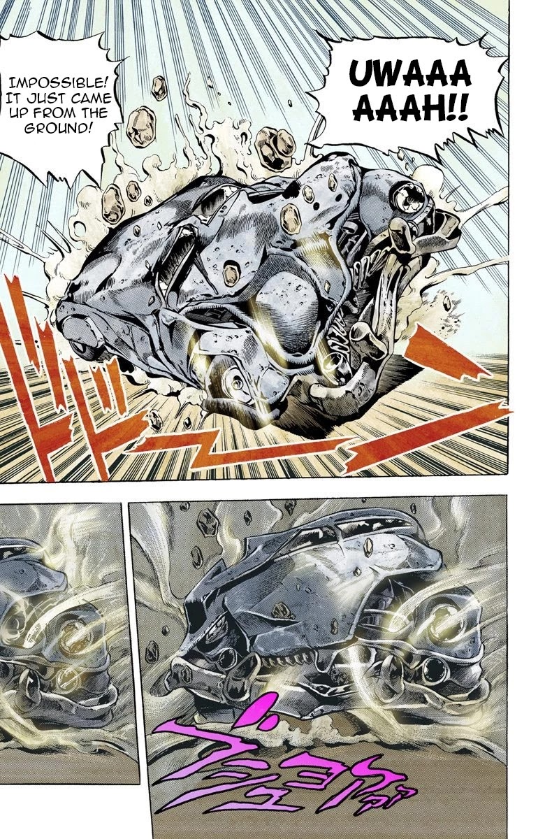 JoJo's Bizarre Adventure Part 3 - Stardust Crusaders (Official Colored) Chapter 39 page 16 - Chapter 39: Wheel of Fortune Part 3