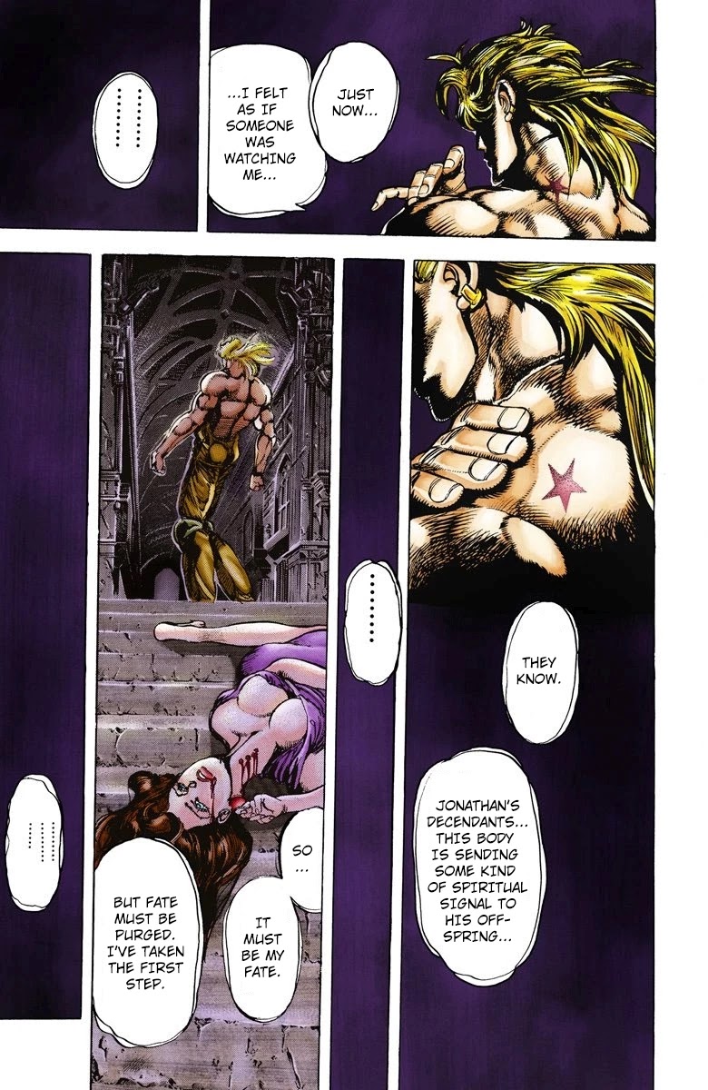 JoJo's Bizarre Adventure Part 3 - Stardust Crusaders (Official Colored) Chapter 4 page 12 - Chapter 4: The Man with the Star Mark