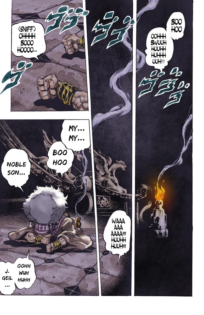 JoJo's Bizarre Adventure Part 3 - Stardust Crusaders (Official Colored) Chapter 41 page 6 - Chapter 41: Justice Part 1