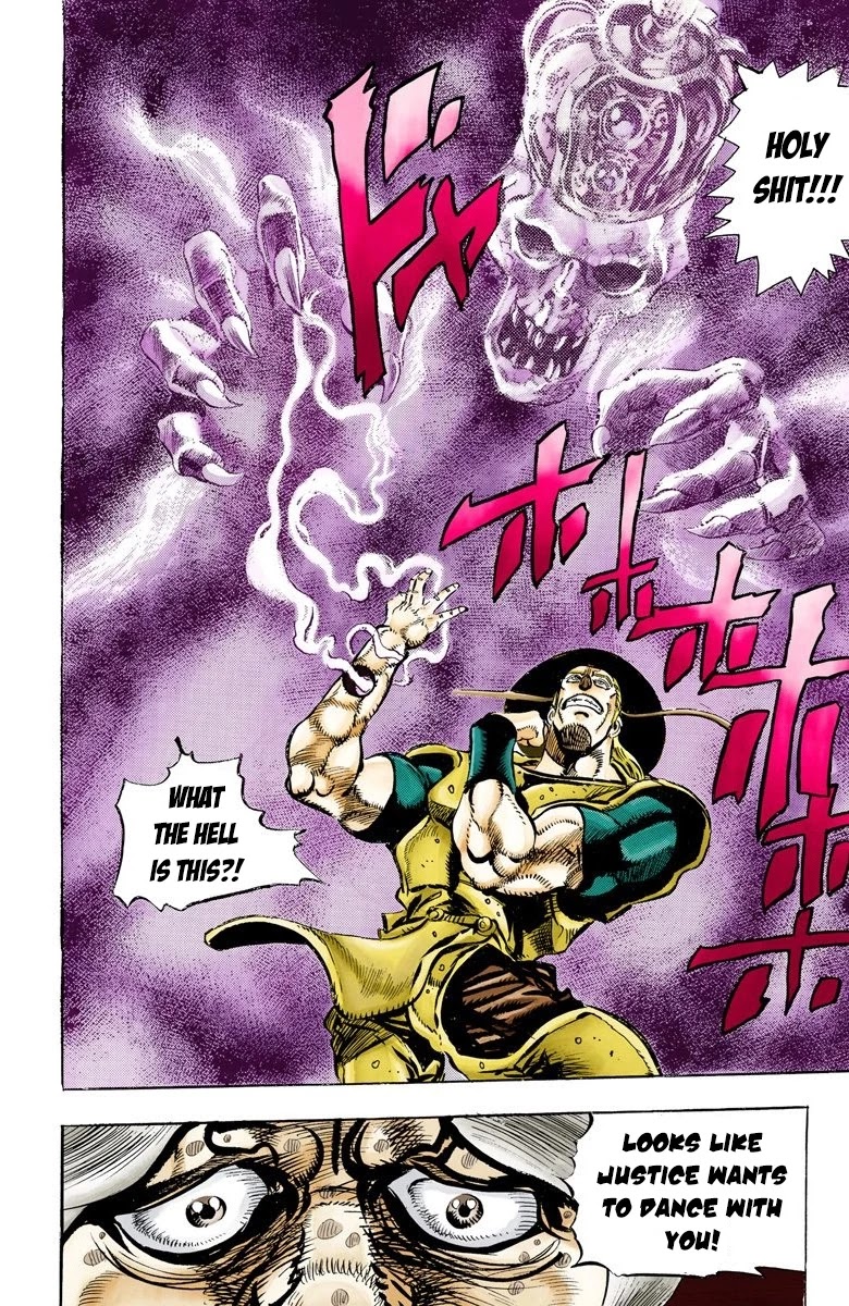 JoJo's Bizarre Adventure Part 3 - Stardust Crusaders (Official Colored) Chapter 43 page 16 - Chapter 43: Justice Part 3