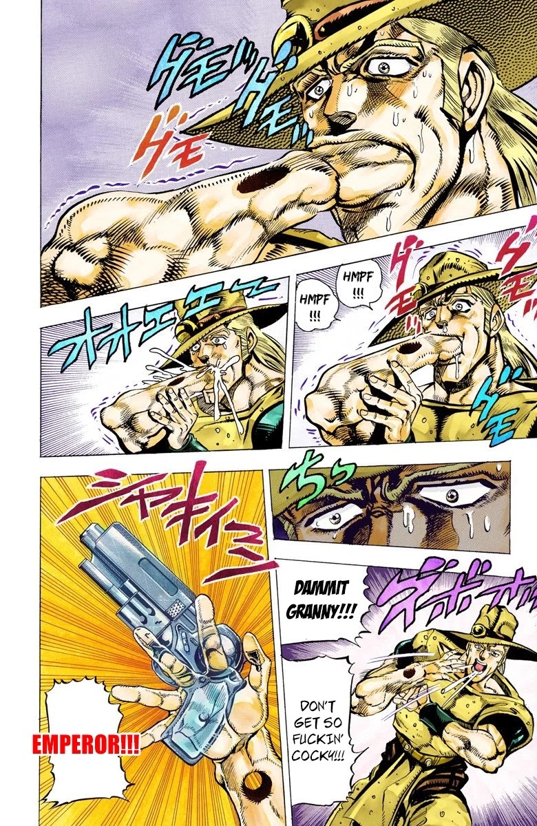 JoJo's Bizarre Adventure Part 3 - Stardust Crusaders (Official Colored) Chapter 43 page 18 - Chapter 43: Justice Part 3