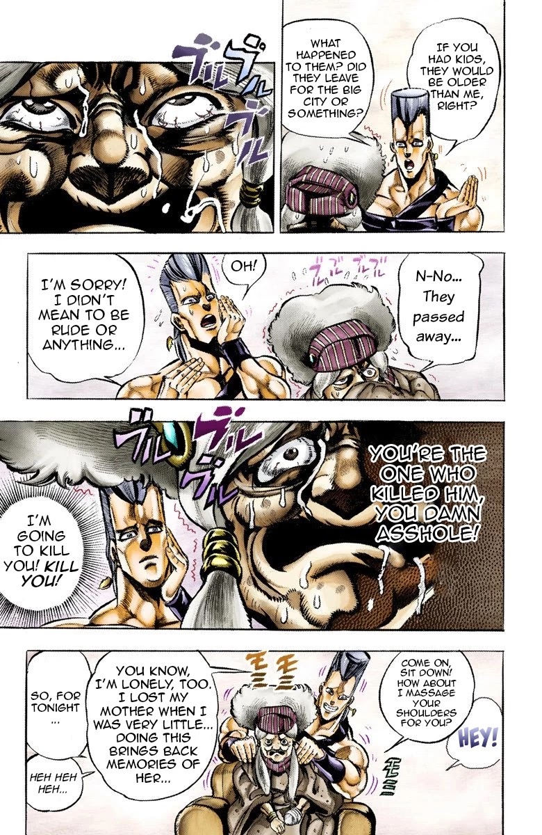 JoJo's Bizarre Adventure Part 3 - Stardust Crusaders (Official Colored) Chapter 44 page 10 - Chapter 44: Justice Part 4