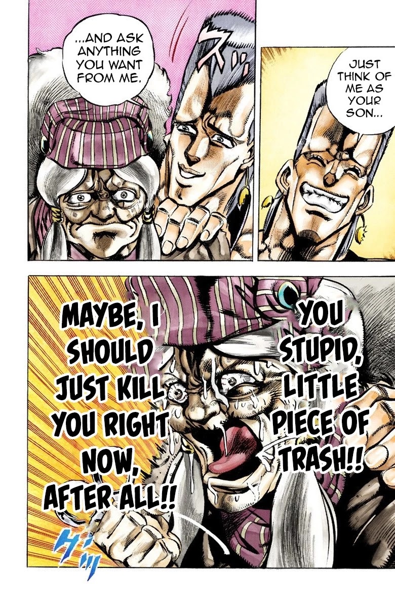 JoJo's Bizarre Adventure Part 3 - Stardust Crusaders (Official Colored) Chapter 44 page 11 - Chapter 44: Justice Part 4