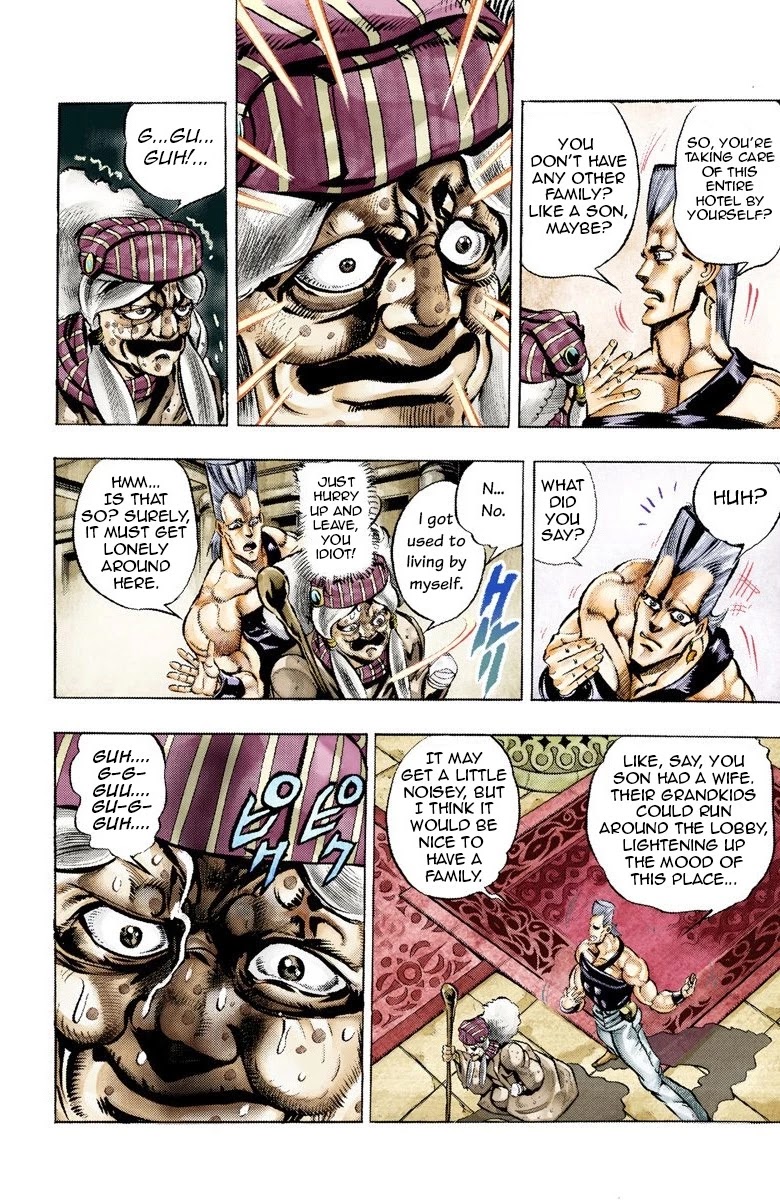 JoJo's Bizarre Adventure Part 3 - Stardust Crusaders (Official Colored) Chapter 44 page 9 - Chapter 44: Justice Part 4