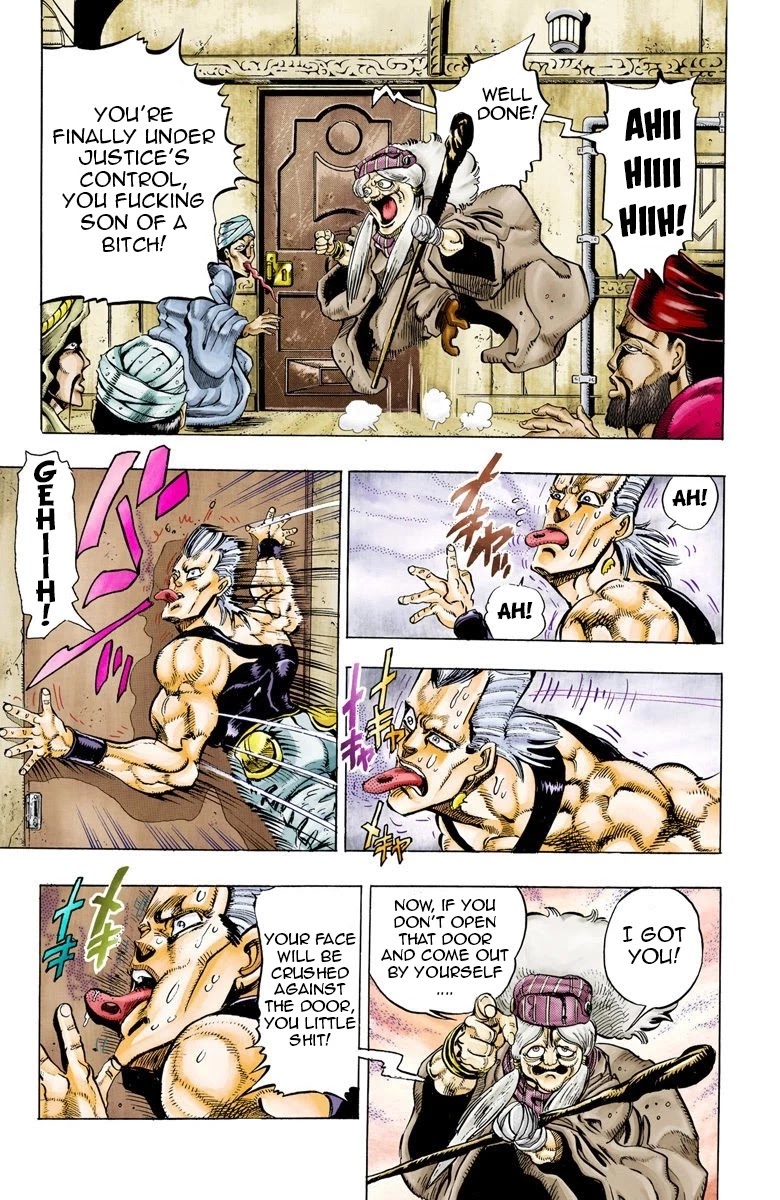 JoJo's Bizarre Adventure Part 3 - Stardust Crusaders (Official Colored) Chapter 45 page 13 - Chapter 45: Justice Part 5