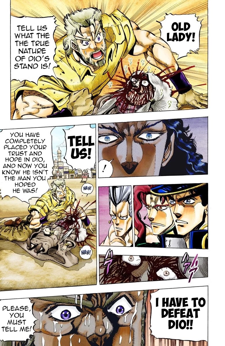 JoJo's Bizarre Adventure Part 3 - Stardust Crusaders (Official Colored) Chapter 48 page 5 - Chapter 48: Lovers Part 2