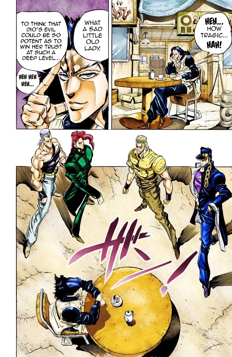 JoJo's Bizarre Adventure Part 3 - Stardust Crusaders (Official Colored) Chapter 48 page 8 - Chapter 48: Lovers Part 2