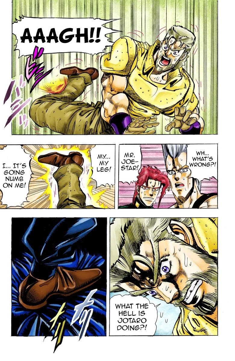 JoJo's Bizarre Adventure Part 3 - Stardust Crusaders (Official Colored) Chapter 49 page 17 - Chapter 49: Lovers Part 3