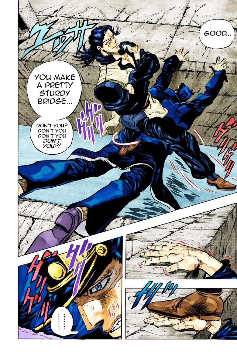 JoJo's Bizarre Adventure Part 3 - Stardust Crusaders (Official Colored) Chapter 49 page 18 - Chapter 49: Lovers Part 3