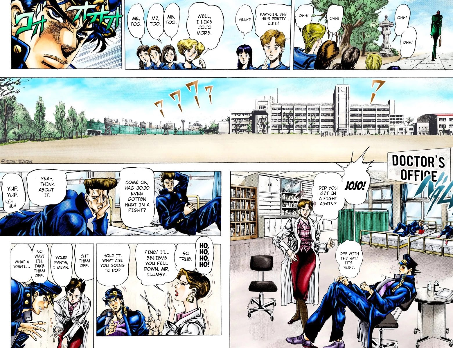 JoJo's Bizarre Adventure Part 3 - Stardust Crusaders (Official Colored) Chapter 5 page 9 - Chapter 5: Noriaki Kakyoin Part 1