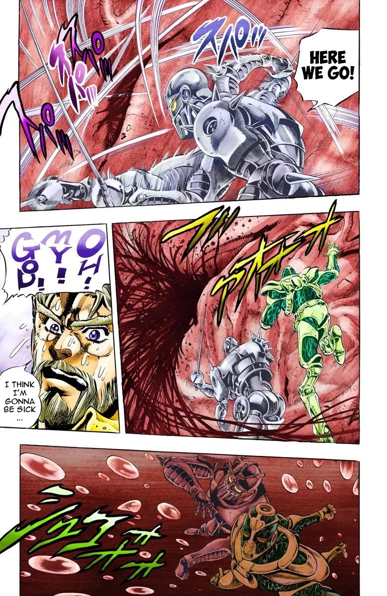 JoJo's Bizarre Adventure Part 3 - Stardust Crusaders (Official Colored) Chapter 50 page 4 - Chapter 50: Lovers Part 4