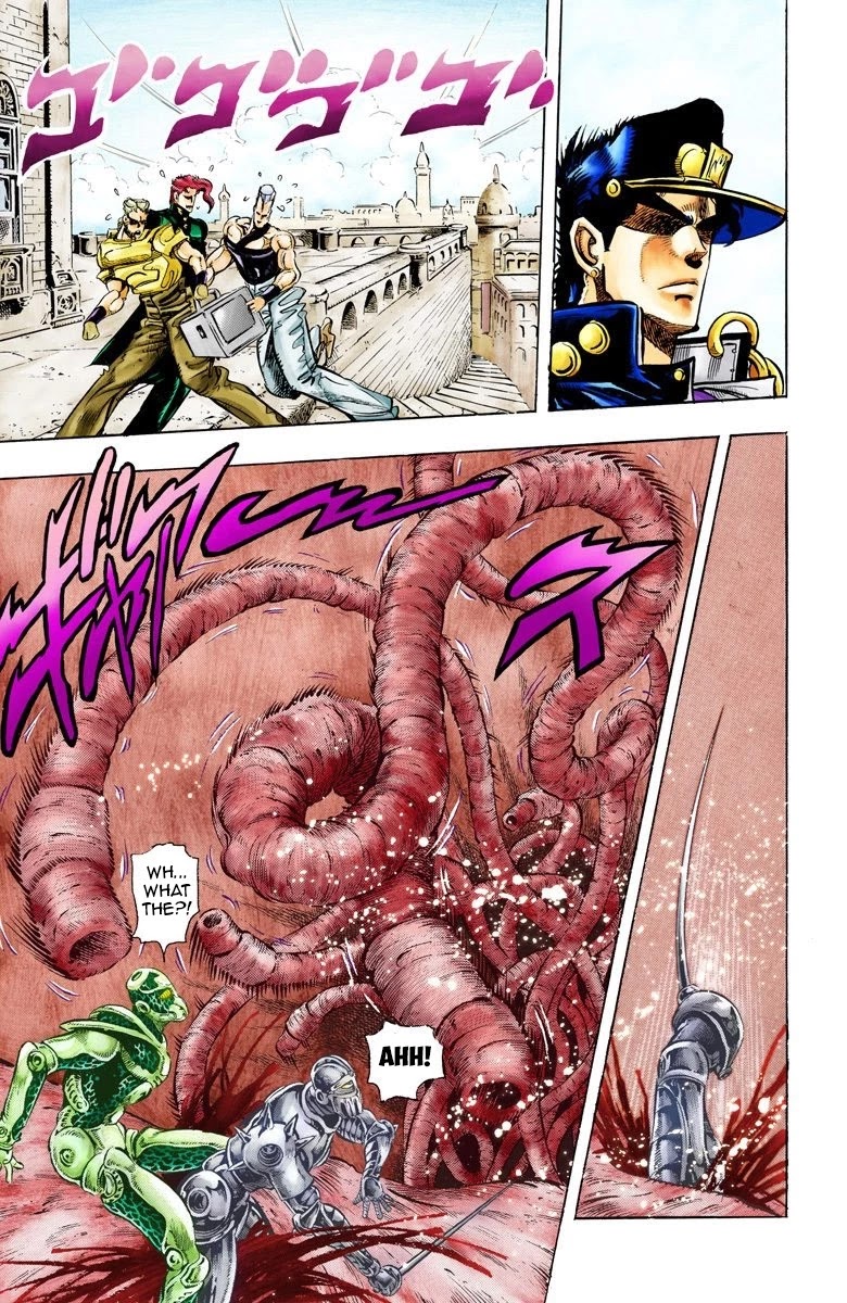 JoJo's Bizarre Adventure Part 3 - Stardust Crusaders (Official Colored) Chapter 50 page 8 - Chapter 50: Lovers Part 4