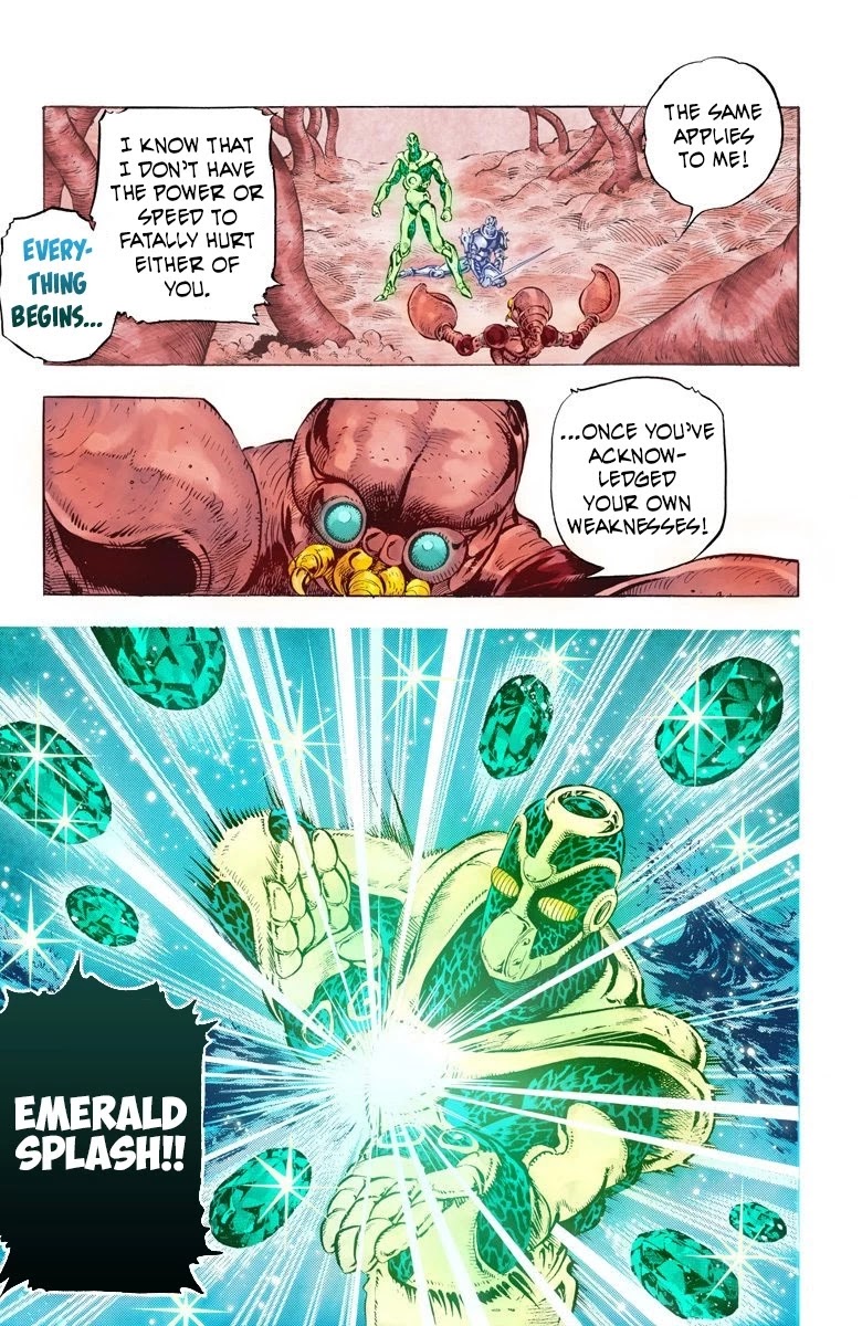 JoJo's Bizarre Adventure Part 3 - Stardust Crusaders (Official Colored) Chapter 51 page 3 - Chapter 51: Lovers Part 5
