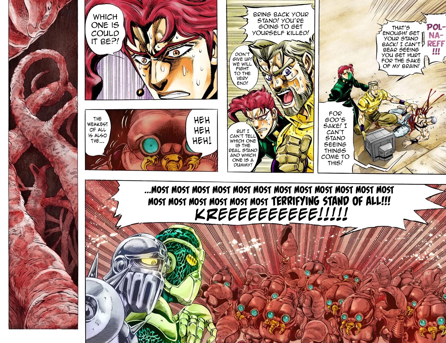 JoJo's Bizarre Adventure Part 3 - Stardust Crusaders (Official Colored) Chapter 51 page 8 - Chapter 51: Lovers Part 5