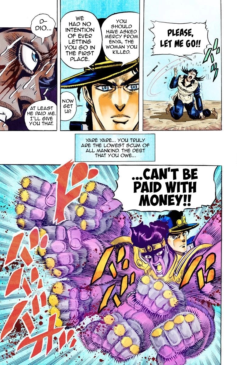 JoJo's Bizarre Adventure Part 3 - Stardust Crusaders (Official Colored) Chapter 52 page 15 - Chapter 52: Lovers Part 6