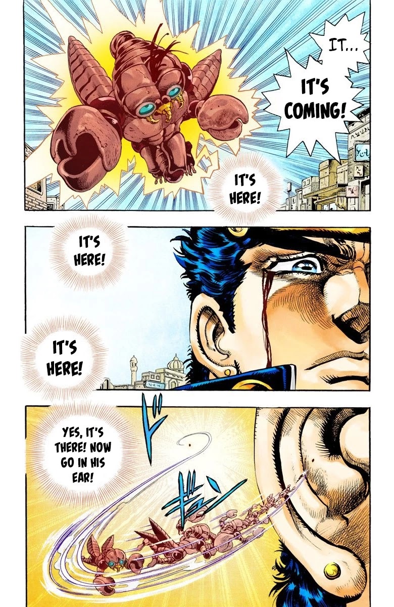 JoJo's Bizarre Adventure Part 3 - Stardust Crusaders (Official Colored) Chapter 52 page 6 - Chapter 52: Lovers Part 6