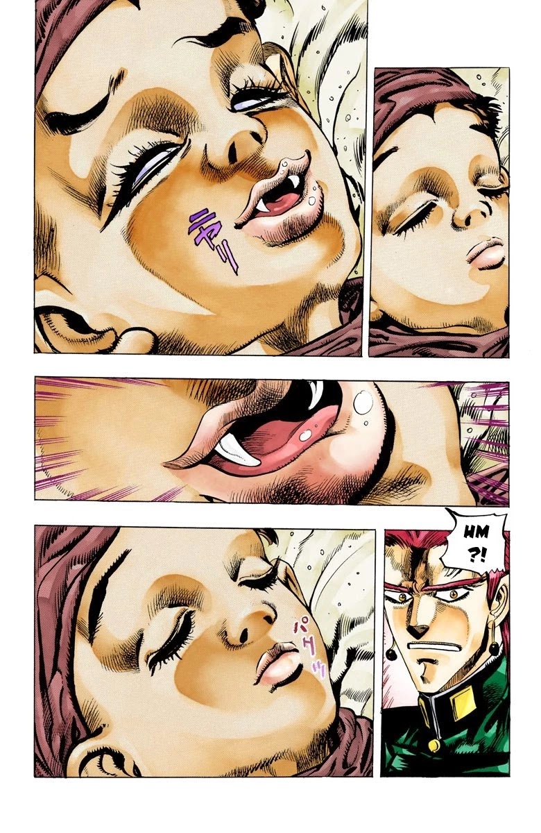 JoJo's Bizarre Adventure Part 3 - Stardust Crusaders (Official Colored) Chapter 55 page 14 - Chapter 55: Death 13 Part 1