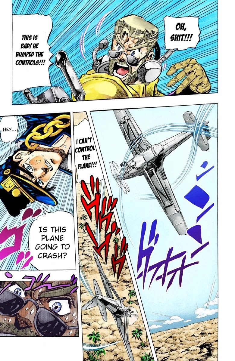 JoJo's Bizarre Adventure Part 3 - Stardust Crusaders (Official Colored) Chapter 56 page 19 - Chapter 56: Death 13 Part 2