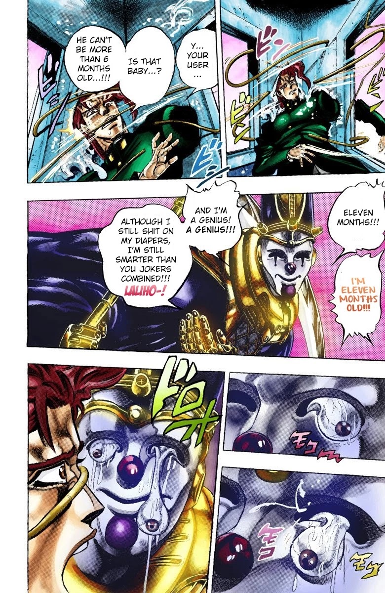 JoJo's Bizarre Adventure Part 3 - Stardust Crusaders (Official Colored) Chapter 57 page 4 - Chapter 57: Death 13 Part 3