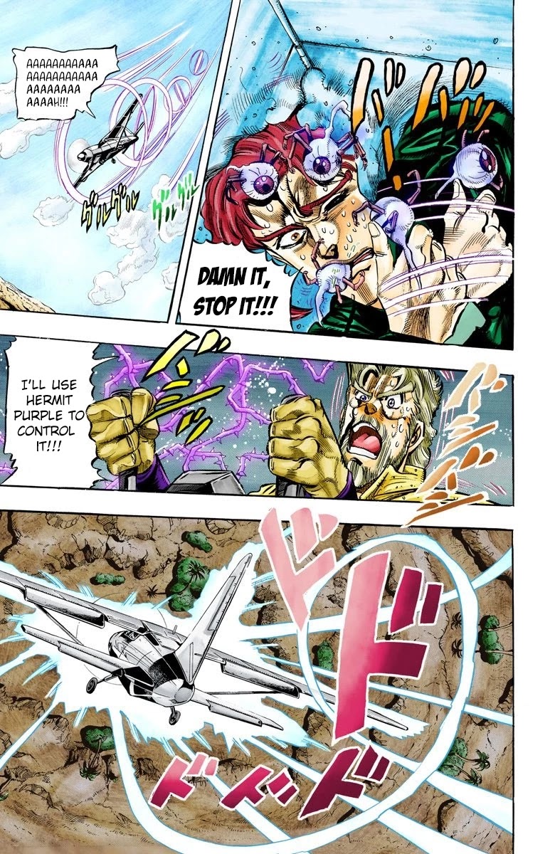 JoJo's Bizarre Adventure Part 3 - Stardust Crusaders (Official Colored) Chapter 57 page 9 - Chapter 57: Death 13 Part 3