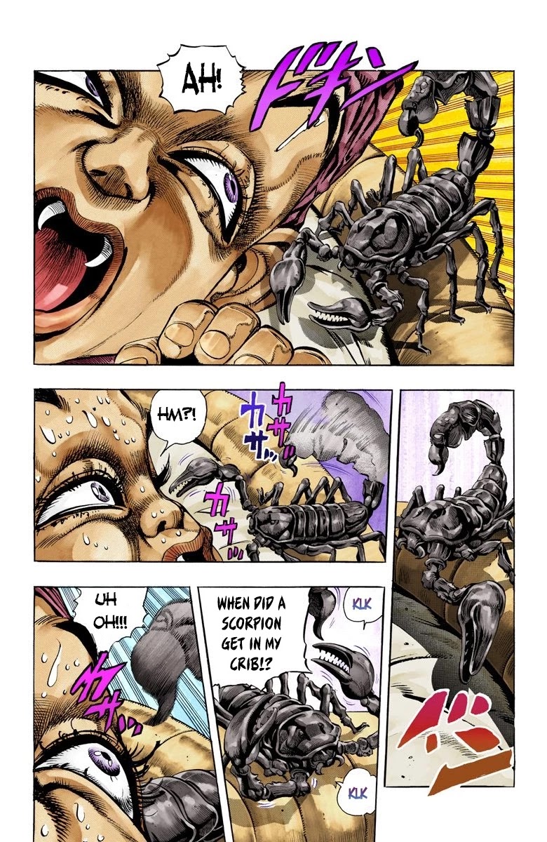 JoJo's Bizarre Adventure Part 3 - Stardust Crusaders (Official Colored) Chapter 58 page 4 - Chapter 58: Death 13 Part 4