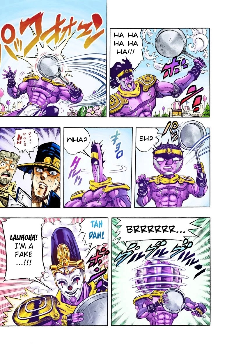 JoJo's Bizarre Adventure Part 3 - Stardust Crusaders (Official Colored) Chapter 59 page 15 - Chapter 59: Death 13 Part 5