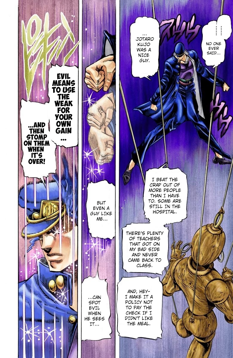 JoJo's Bizarre Adventure Part 3 - Stardust Crusaders (Official Colored) Chapter 6 page 10 - Chapter 6: Noriaki Kakyoin Part 2