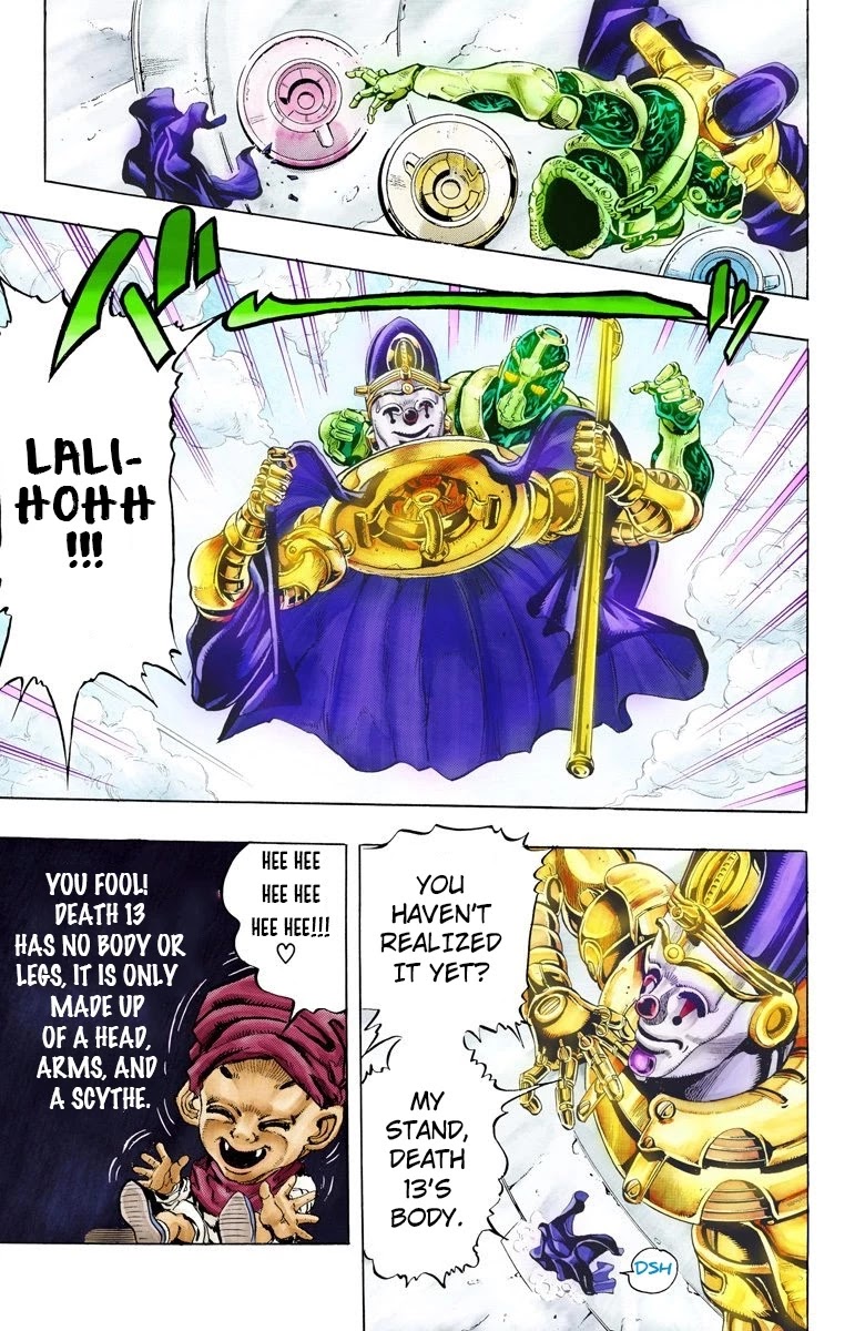 JoJo's Bizarre Adventure Part 3 - Stardust Crusaders (Official Colored) Chapter 60 page 10 - Chapter 60: Death 13 Part 6