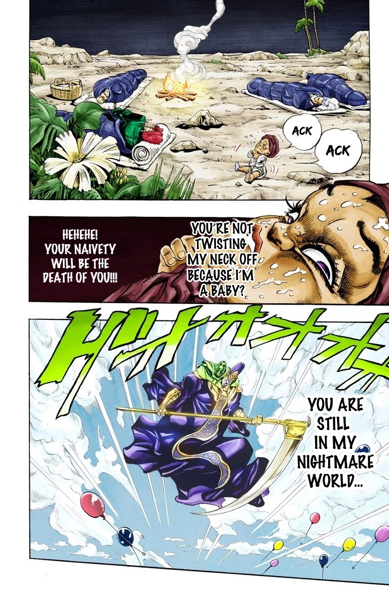 JoJo's Bizarre Adventure Part 3 - Stardust Crusaders (Official Colored) Chapter 60 page 5 - Chapter 60: Death 13 Part 6